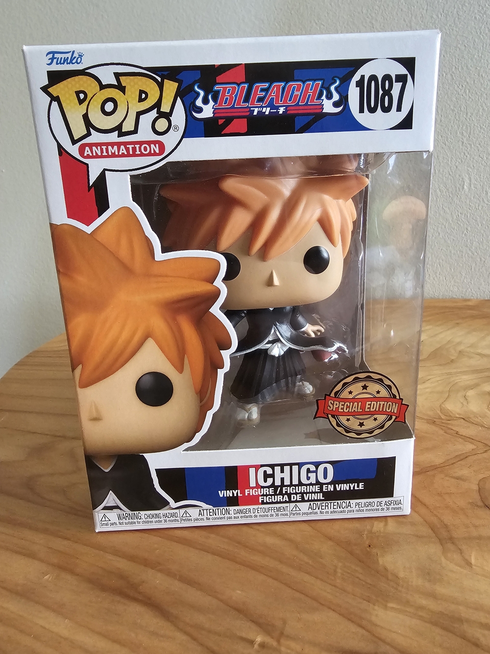 Funko Pop! Animation Bleach Ichigo #1087 - Orange Hair Special Edition - Picture 2 of 7